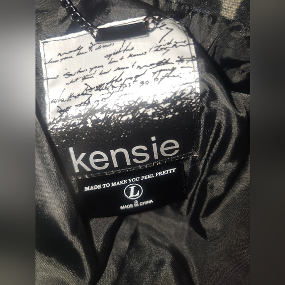 Kensie Print Coat - Picture 5 of 5